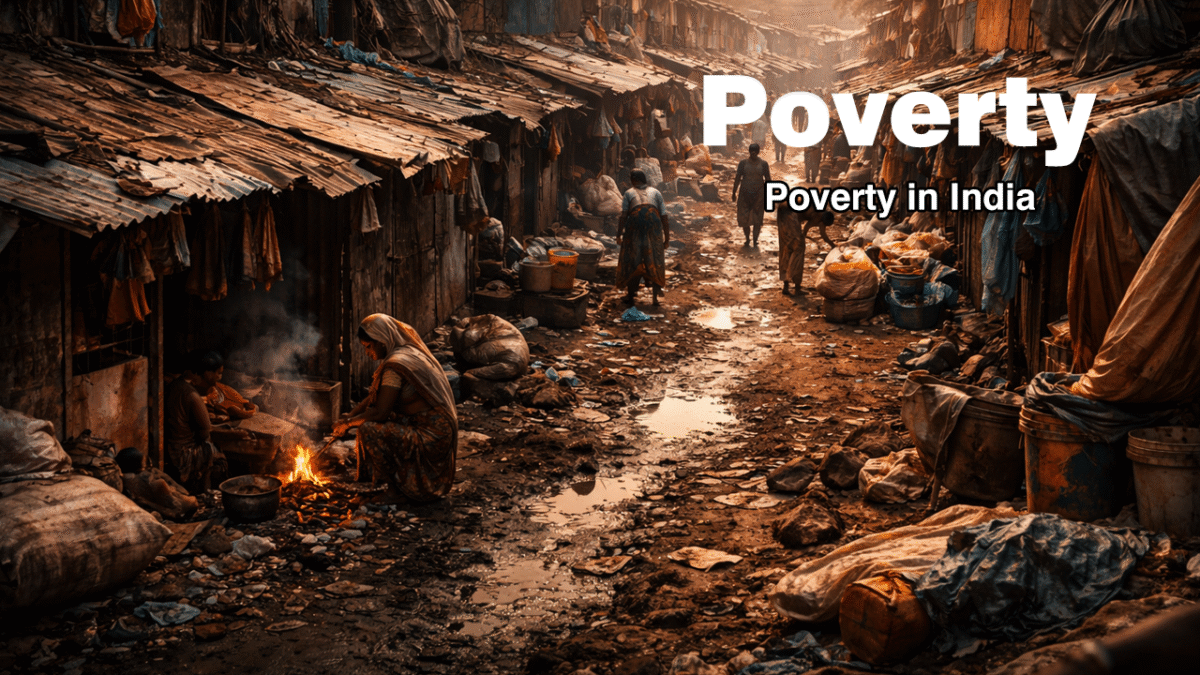 poverty & poverty in india